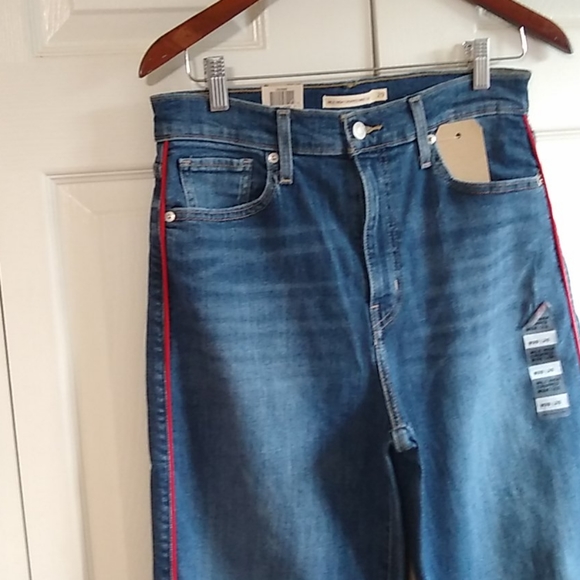 Mile high Levi's wide leg jeans size 29 - Picture 7 of 13